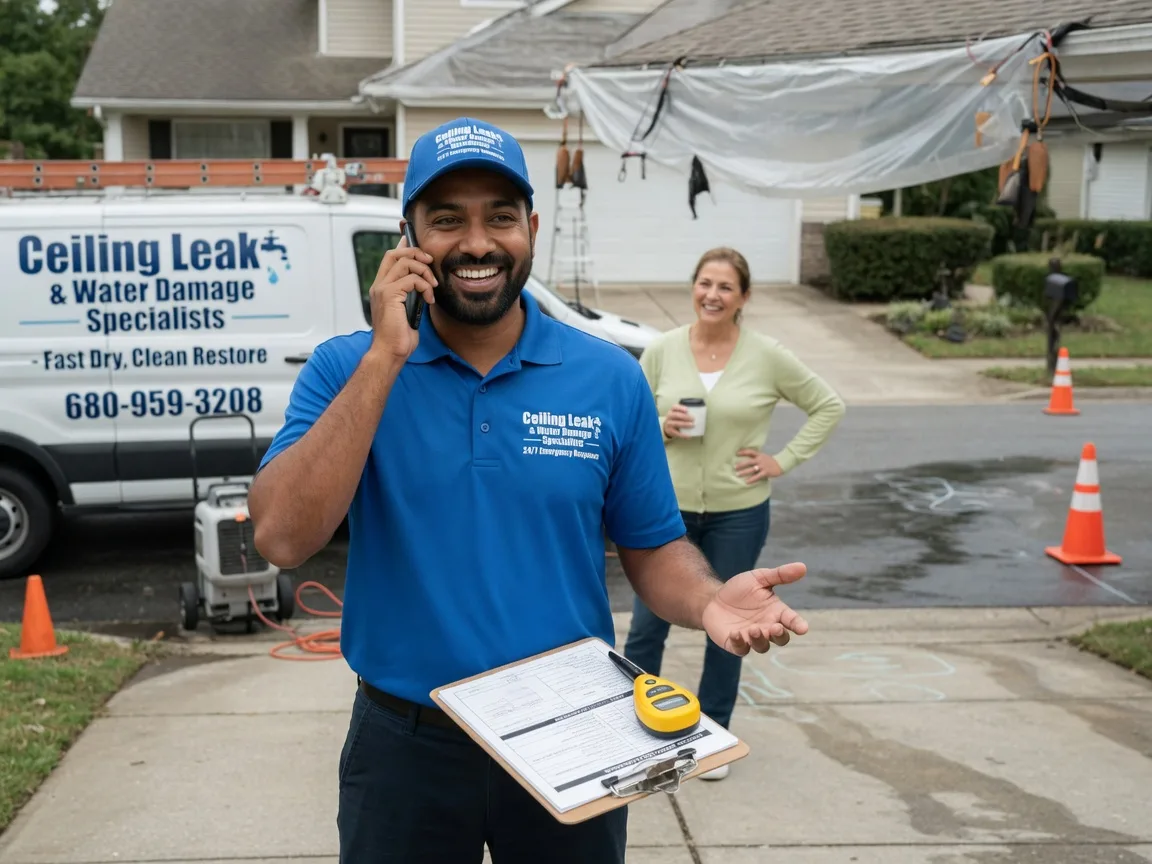 Ceiling Leak Cleanup Fairfield, ND FAQs